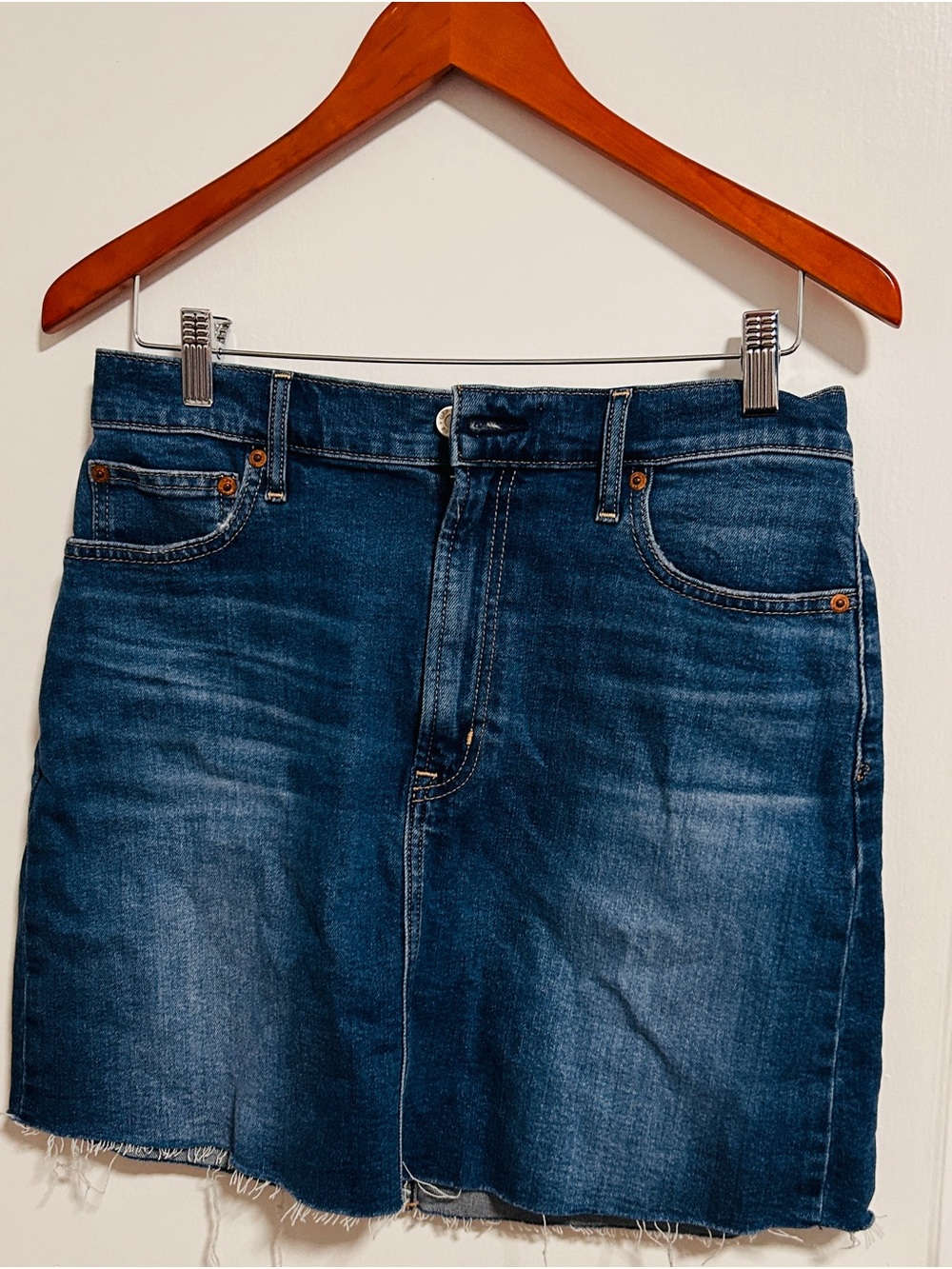 GAP  Blue Denim Jeans Skirt